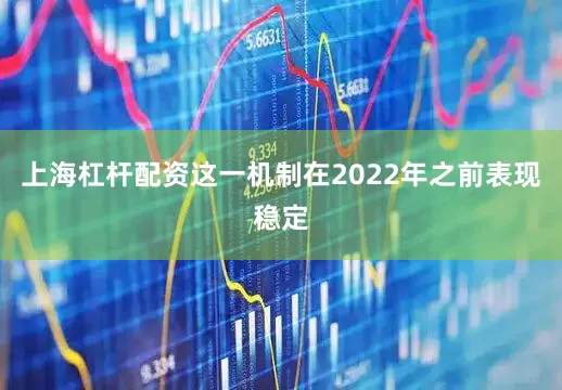 上海杠杆配资这一机制在2022年之前表现稳定